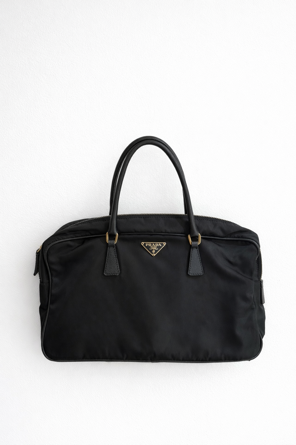 PRADA NYLON RECTANGLE HANDBAG